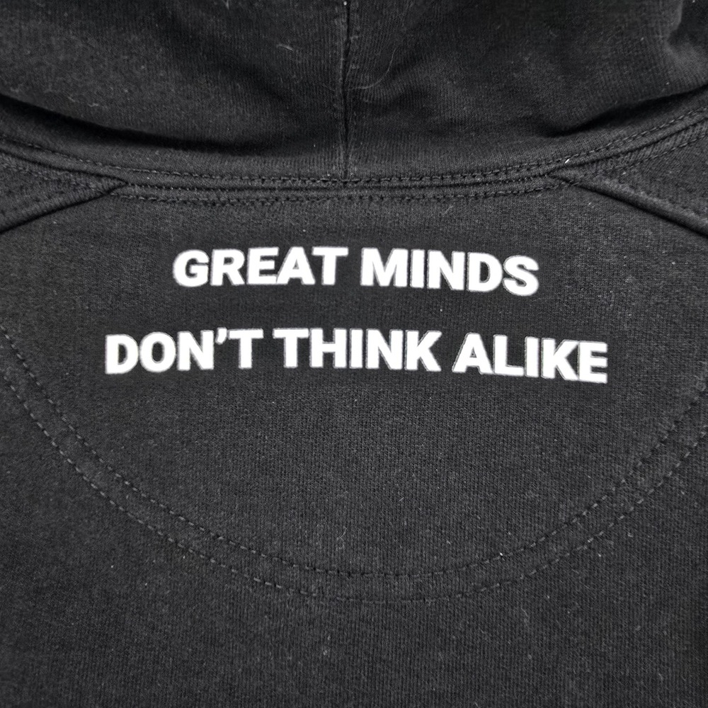 American Giant Hoodie Mens Small Black Cotton Pullover Heavyweight Made in USA - Picture 10 of 14